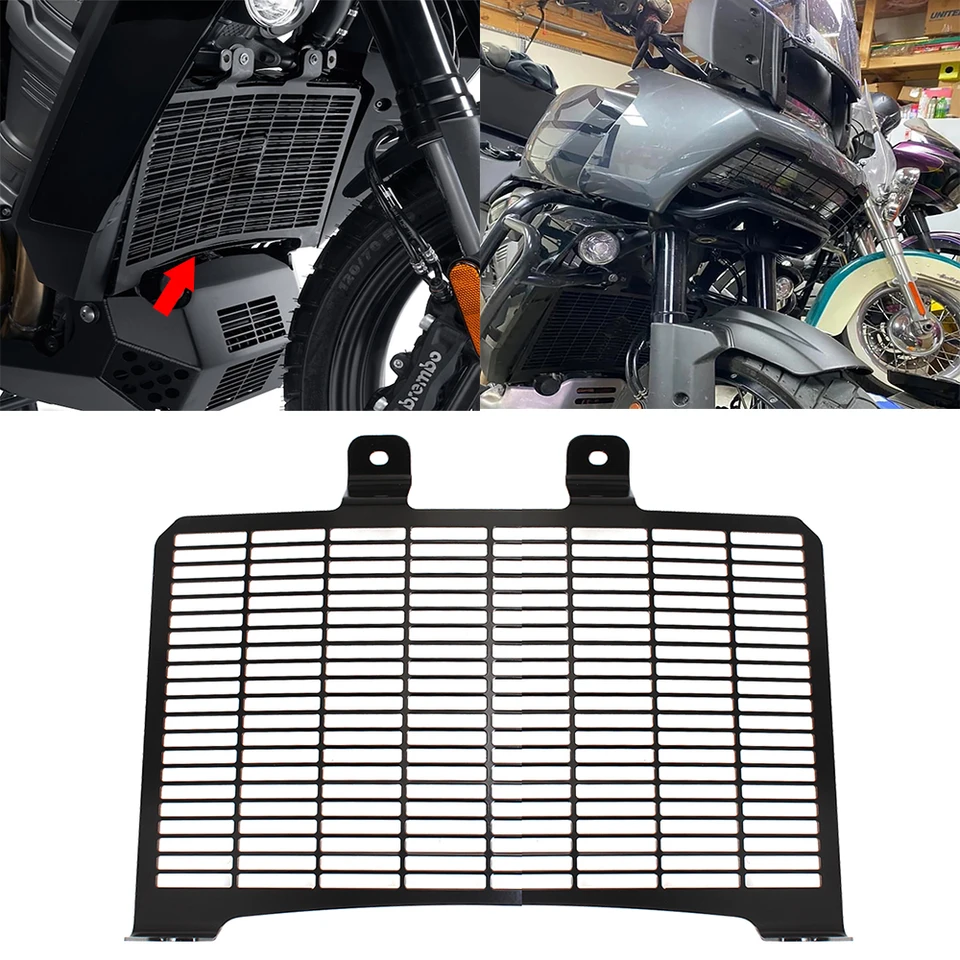 Motocykel Čierny radiátor štít pre Harley Pan America 1250 S RA1250 S Panamerica1250 2020 2021