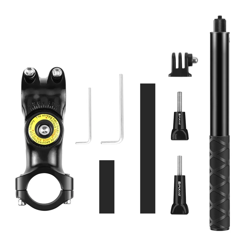 Motocykelový bicykel riadidlá pripevnenia držiaka fotoaparátu a stojan na monopod pre Insta 360 x3/jeden x2/jeden r/jeden Rs