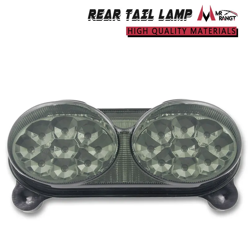 Motocykelový dym LED bŕzdný bŕzdný zákrut Signály Svetlo pre Kawasaki Zr7S ZX6R J1/J2 ZX6R G1/G2 ZX900 ZX9R 98-05 ZZR600