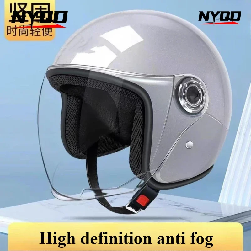 Motocykelový elektrický bicykel pánsky a dámska univerzálna bezpečnostná prilba zima Coldproof a WarmcottonAllSeasonUniversalHalfHelmetme