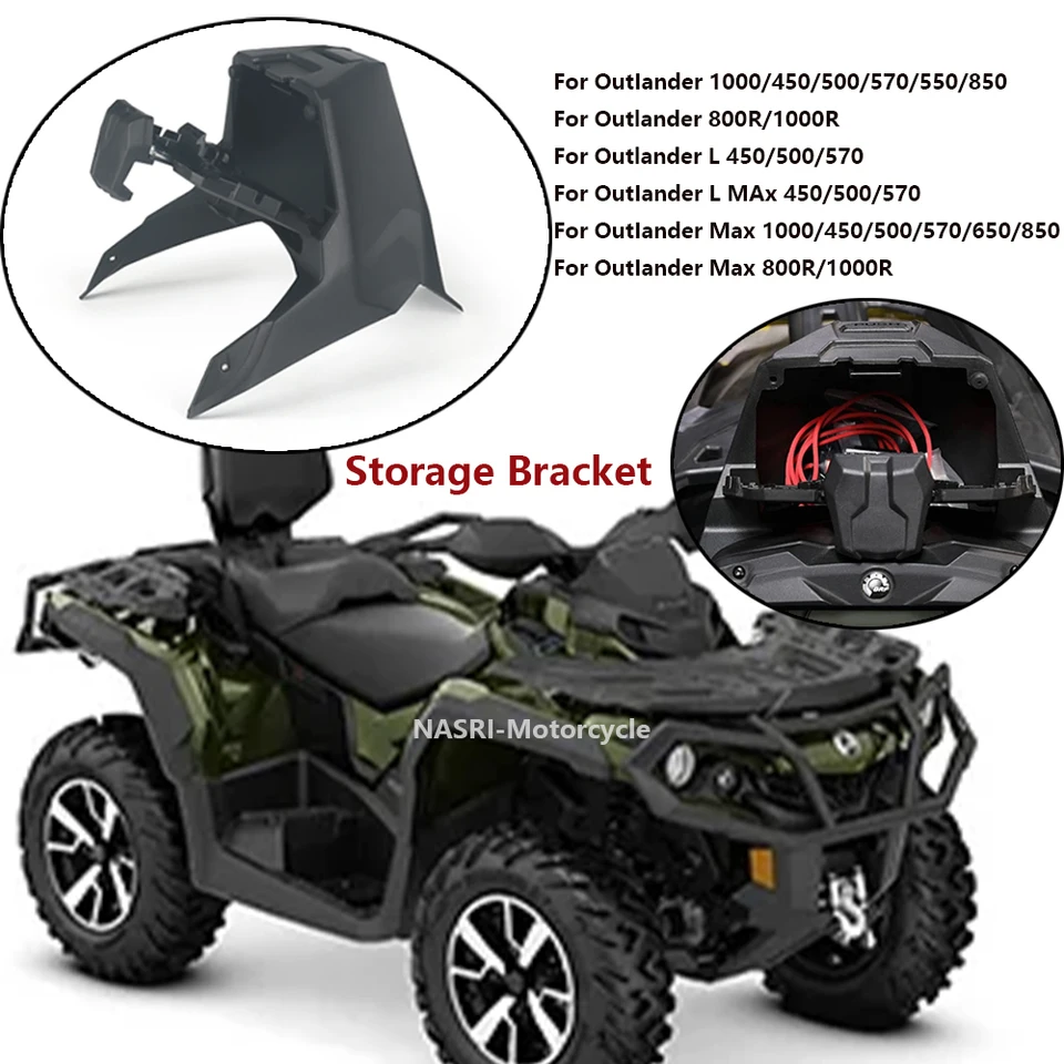 Motocykelový elektronický držiak na držiak zariadenia pre Can Am Outlander 500 650 800 1000 L Držiteľ tabletov max.