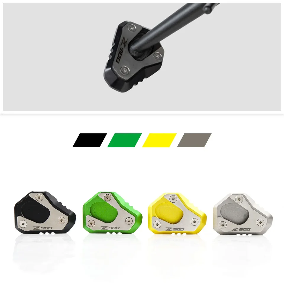 Motocykelový kickstand predlžovací tanier bočný stojan pre Kawasaki Z900RS 2017-2021 Accessori Moto Accessories Accessoire Moto