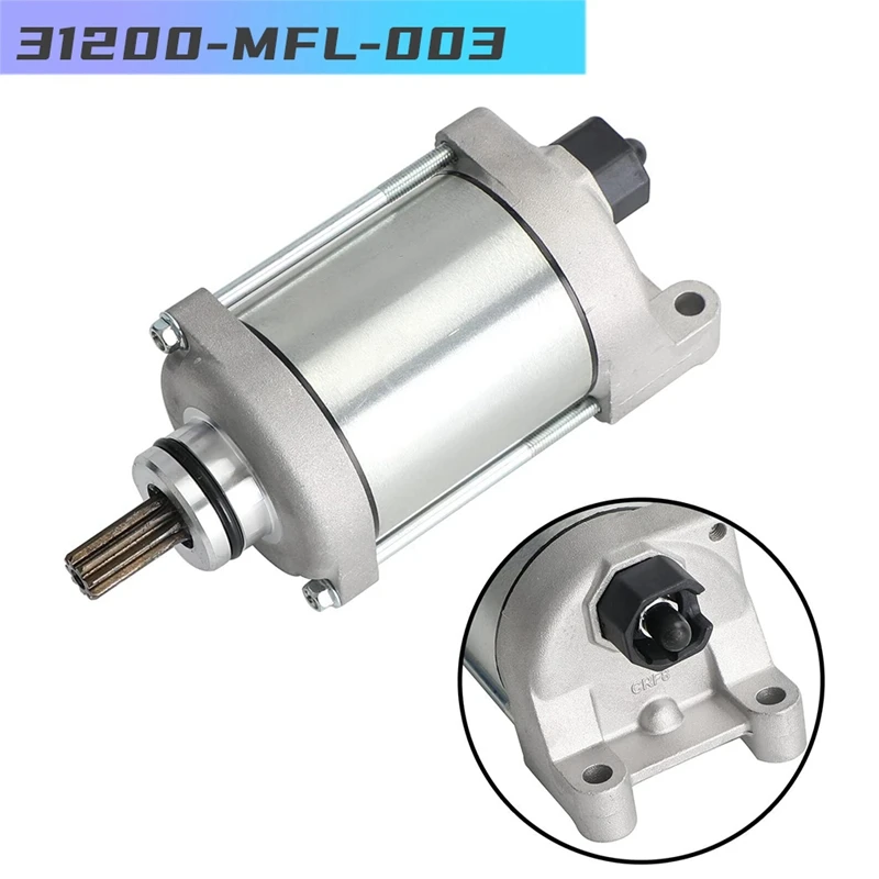 Motocykelový motor štartéra 31200-MFL-003 pre Honda CB1000R CBR1000 RR Fireblade ABS CBR1000RR SP 2008-2019