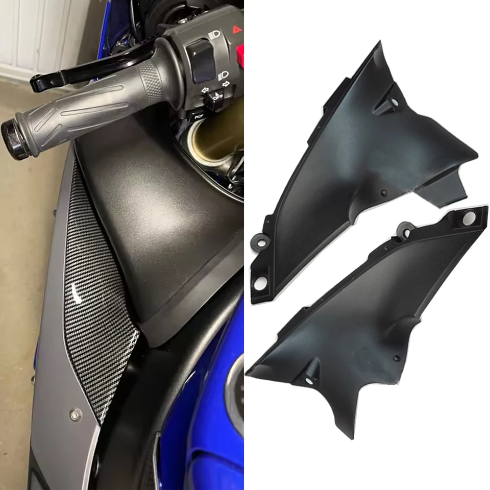 Motocykelový predný vzduchový kanál bočného krytu Vložka Cowl Dash Frain Rám Infill Panel pre Yamaha YZF-R1 2004 2005 2006 Časti YZF R1