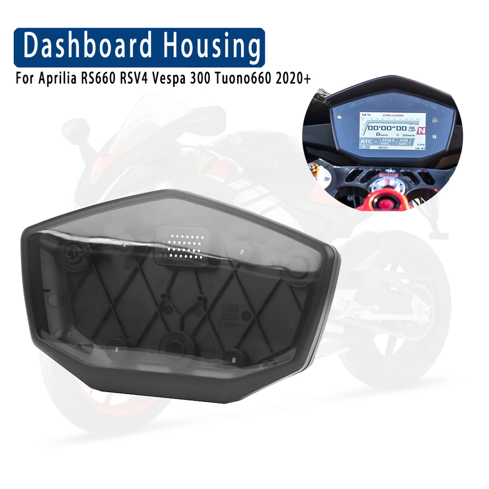 Motocykelový tachometer Tachometer Shell Cover Case pre prípad apríla RS660 RSV4 Vespa 300 2020-2021 Guzzi 1200 2022-2024