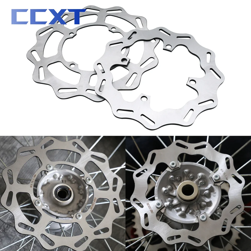 Motocykle 240 mm 270 mm rotor prednej zadnej brzdy pre Kawasaki KX 125 250 250F 450F KLX 450R KX250F KX450F KLX450R 2006-2021