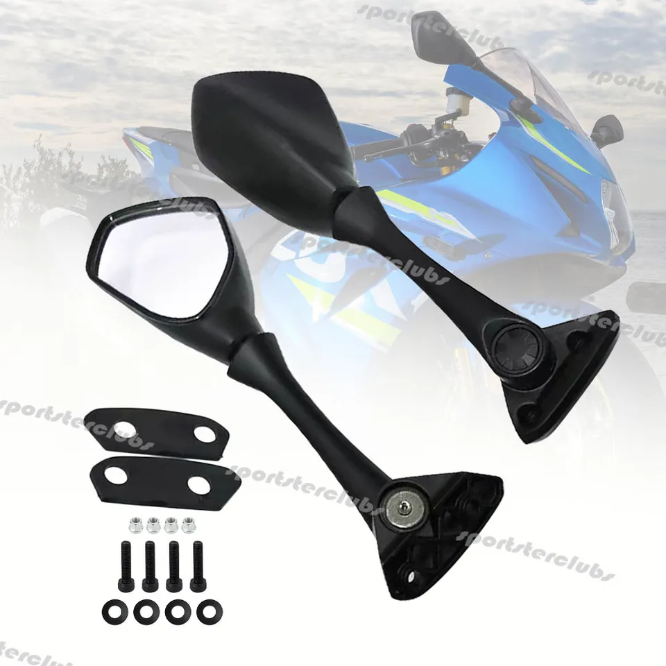 Motocykle vľavo a pravý čierny pohľad Zadné zrkadlá pre Suzuki GSXR1000 GSX-R1000 GSXR 1000 2017-2024 2018 2019 2020 L7 K17 M0