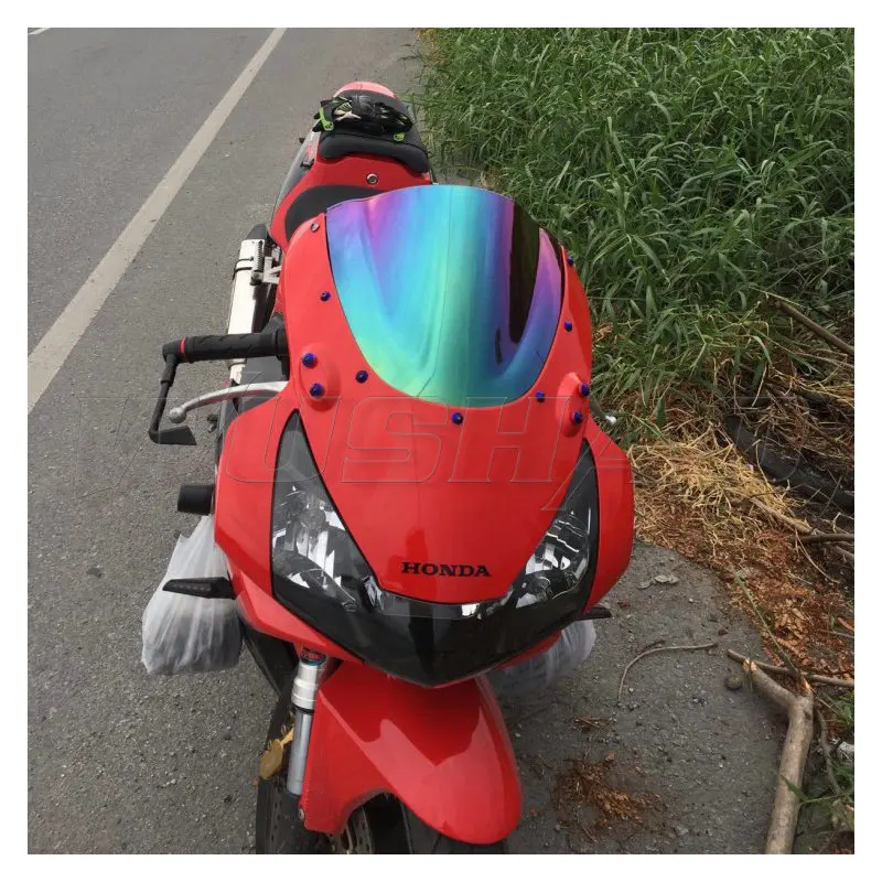 Motocyklová dvojitá bublina čelné sklo čelné sklo pre rok 2002 2003 Honda CBR900RR CBR954RR CBR 900 954 RR 02 03