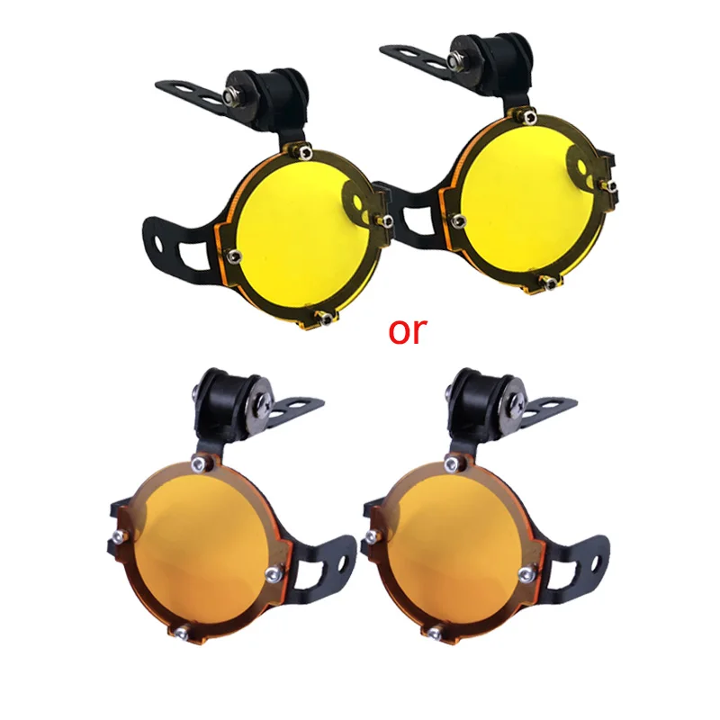 Motocyklová hmlová hmla, svetlo žltá ochranná chrániče chrániča pre BMW R1200GS F800GS R1250GS F850GS F750GS Adv Adventure