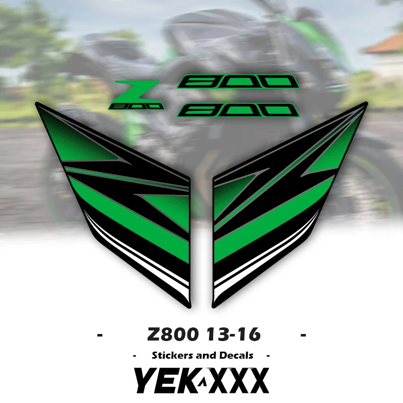Motocyklová kapotáž OEM replika nálepka nálepka Z800 Ninja Celú súprava na nálepku automobilov pre Kawasaki Z800 2013-2016 13 14 15 16 16 16 16 16 16 16 16 16,