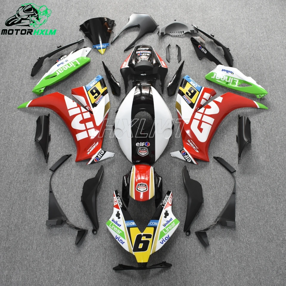 Motocyklová kapotážová súprava Body Kit plast pre honda CBR 1000RR CBR1000 RR 2012 2013