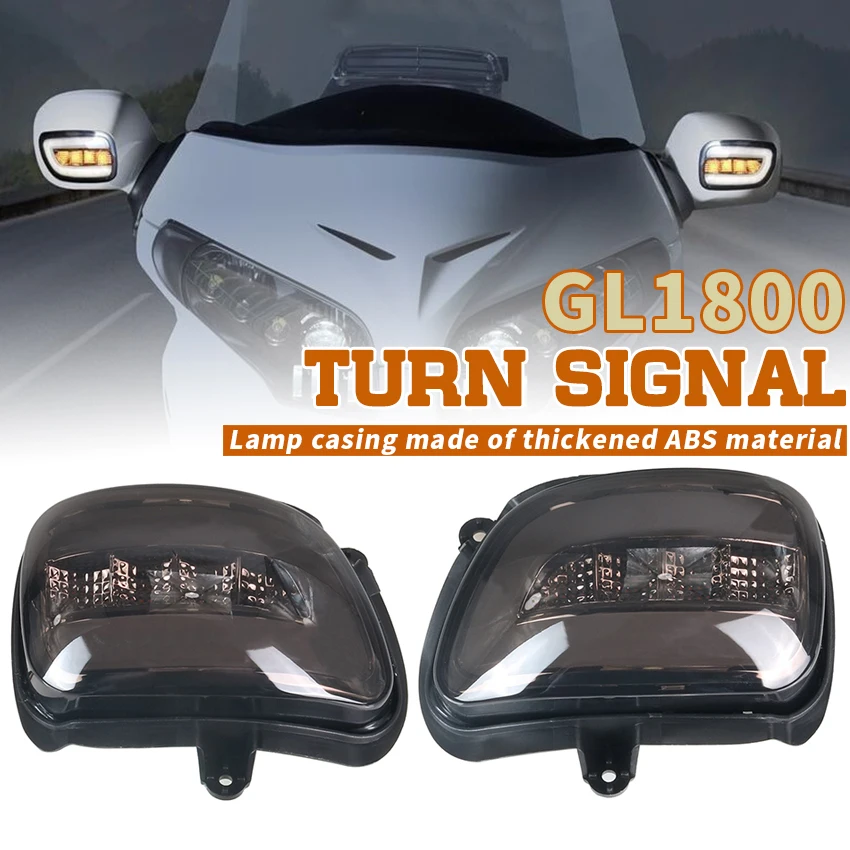 Motocyklová LED signál Signály LAMP LAMP pre HONDA GL1800 GOLDWING 2001-2017 / F6B 2013-2015