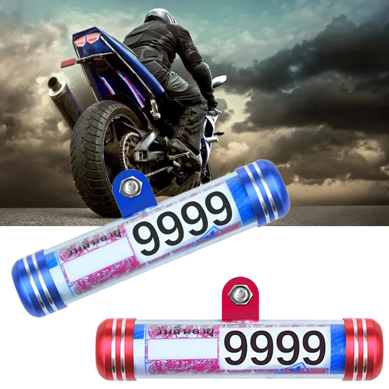 Motocyklová motocykla Daň Daň disk valcový držiak na držiak Umiestnenie trubice Vodotesné príslušenstvo pre motocykle