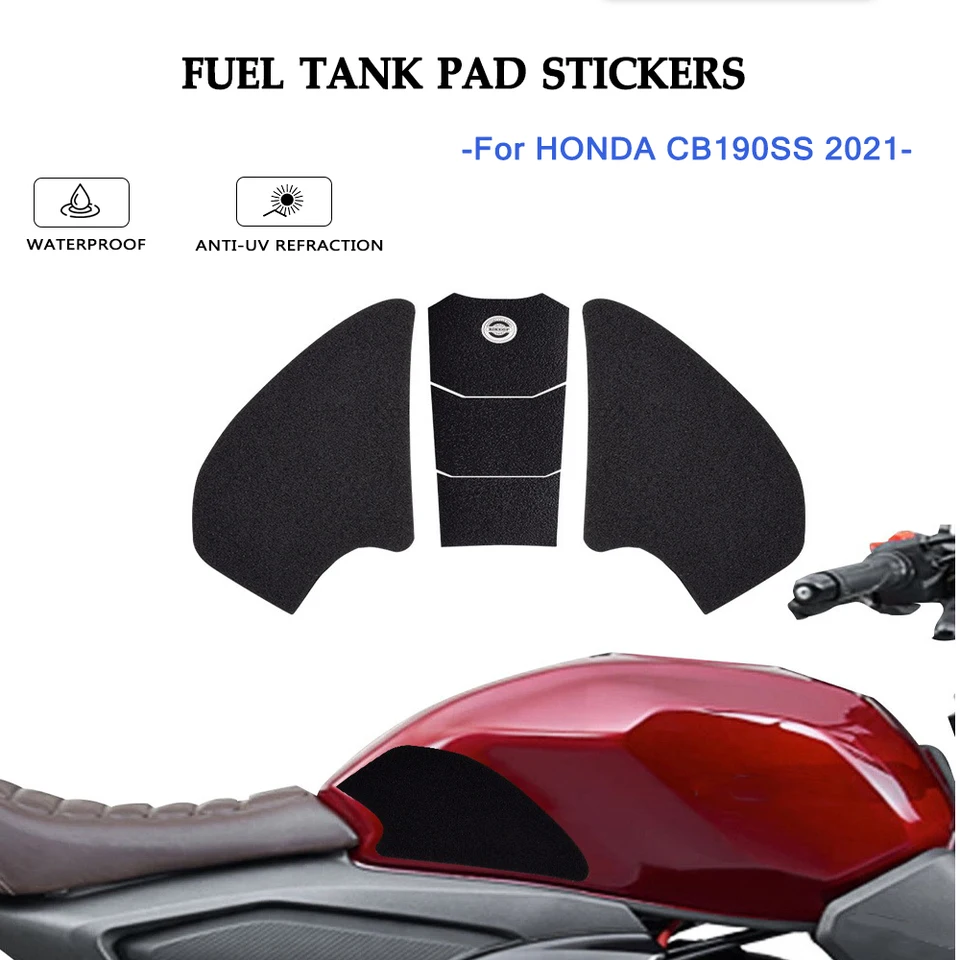 Motocyklová palivová nádrž na chrániče chrániče Tankpad Traction nálepky koleno priľnavosť súprava sady pre Honda CB190SS CB 190SSS 2019-