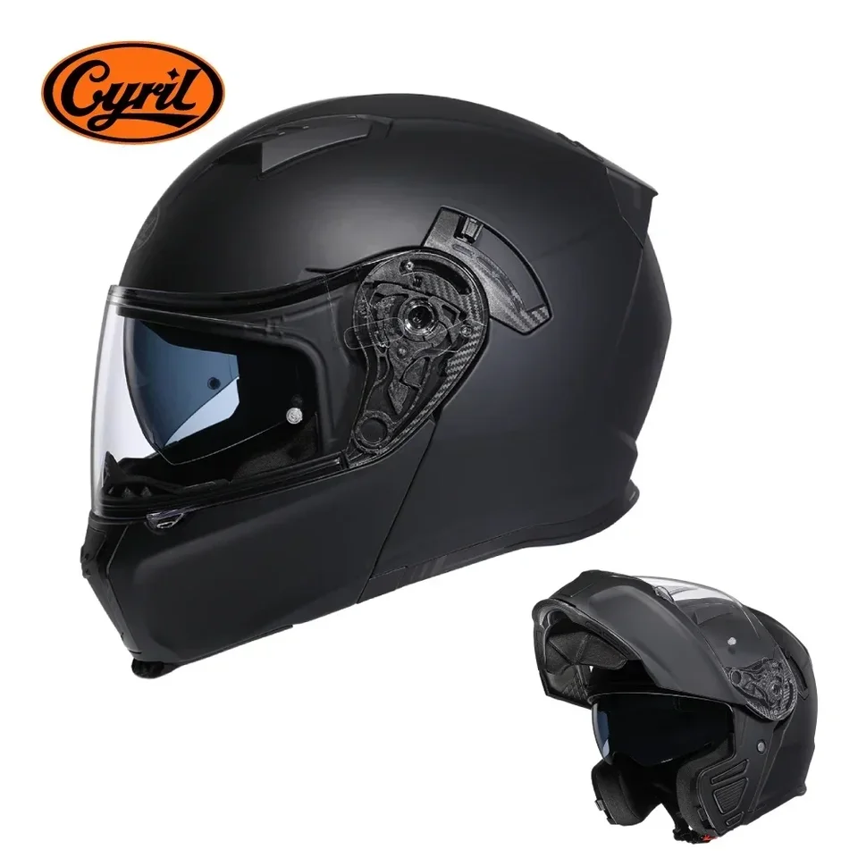 Motocyklová prilba duálne priezor Modulárne prevrátenie plnej tváre prilba pre dospelých mužov Ženy DOT schválené CASCO MOTO CASCOS Para Moto