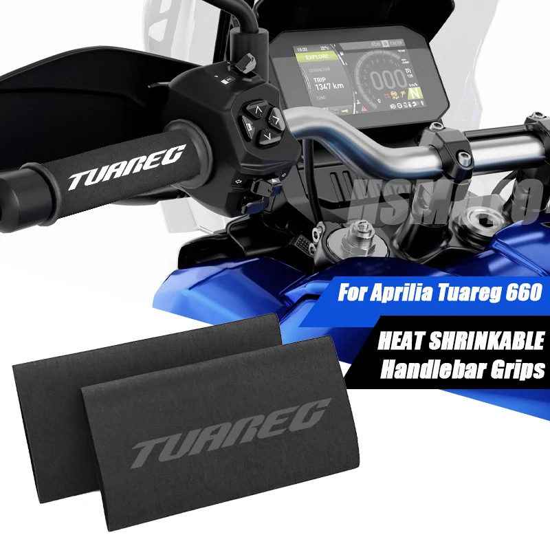 Motocyklová teplota zmršťovateľná rukoväta riadidiel Clutch Brzdová páka Kryt rukoväte rukoväte pre Aprilia Tuareg 660 Tuareg660