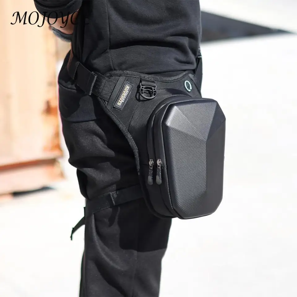 Motocyklová vrecká na nohy Crossbody Ramer Capere nepremokavá Fanny Pack Crossbody Ramer Cufry pre mužov Ženy Cycling Turing lezenie