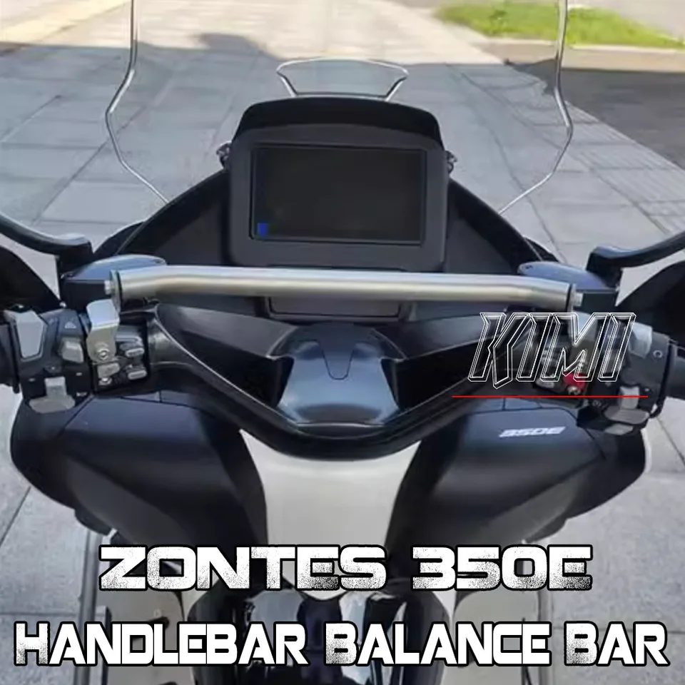 Motocyklová vyvážená tyčinka Krížový priekopník F0Aucet Extension Bracket Mobile Phone Držiteľ navigácie pre Zontes ZT 350 E 350E