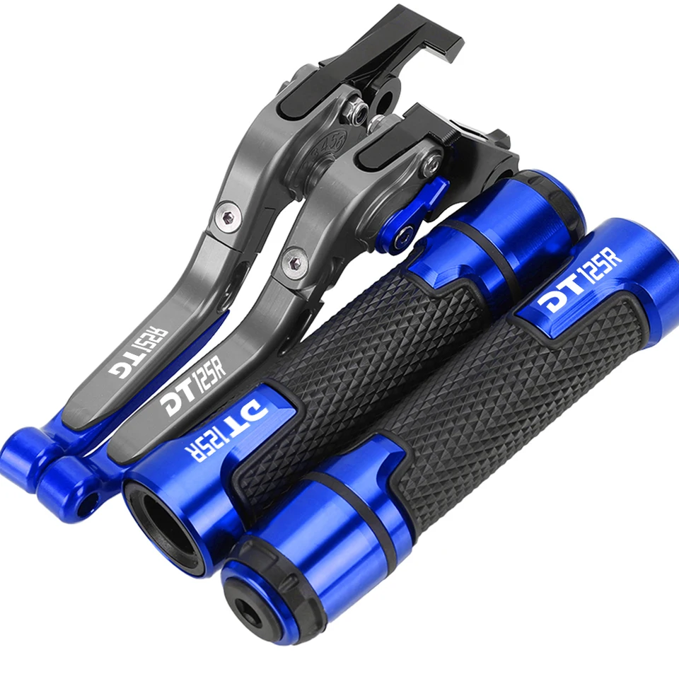 Motocyklové acesory skladacie sklopné nastaviteľné páky brzdovej spojky rukoväte rukoväte rukoväte pre Yamaha DT125R DT 125R DT 125 R 1988