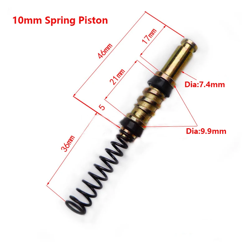 Motocyklové brzdové čerpadlo hlavné tesnenie valca predchádzajúceho prachového oleja tesnenia piestov OPATNÉ OPRAVY 10 mm 11 mm 13 mm 14 mm