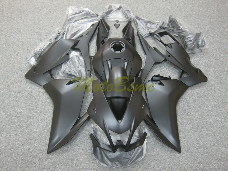 Motocyklové kabínové súpravy pre Aprilia RSV125RR 12-15 RSV125 2012 2013 2014 2015 Injekcia Všetky matné čierne karosérium Set