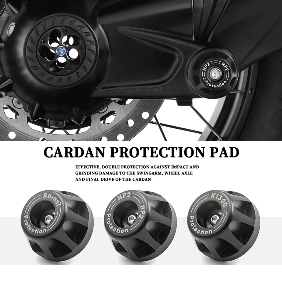 Motocyklové koliesko Univerzálne ochranné podložky Ráme PASIDER PASIDLE ANTI-FALL PASP PAD pre BMW T RNINET K1300 1200 RS GT HP2
