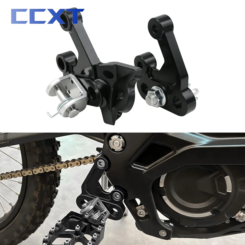 Motocyklové kolíky na pegs Upevňovaciu konzolu spočívajú v pedálovej držiaku na podporu pedálov pre Surron Sur-Ron Light Bee X & S pre Segway X160 X260