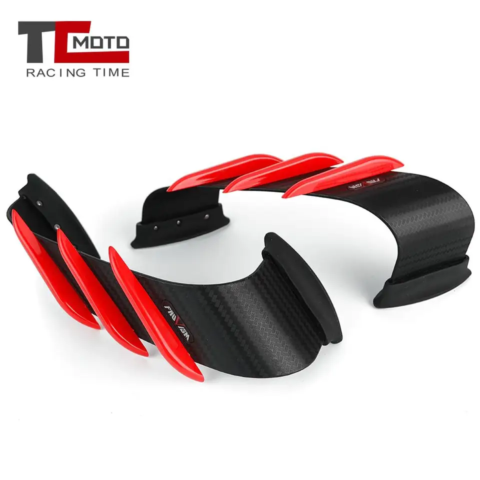 Motocyklové krídlo krídla aerodynamického spojlera pre Ducati 848 899 959 1098 1198 1198S 1199 1299 Panigale V4 V4S V4R V2 SuperSport S