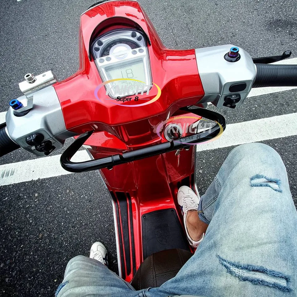 Motocyklové lakťové opierky pre Lambretta V 200 Špeciálne predlžovacie tyče navigácie Lambretta V200 V125 V50 Príslušenstvo