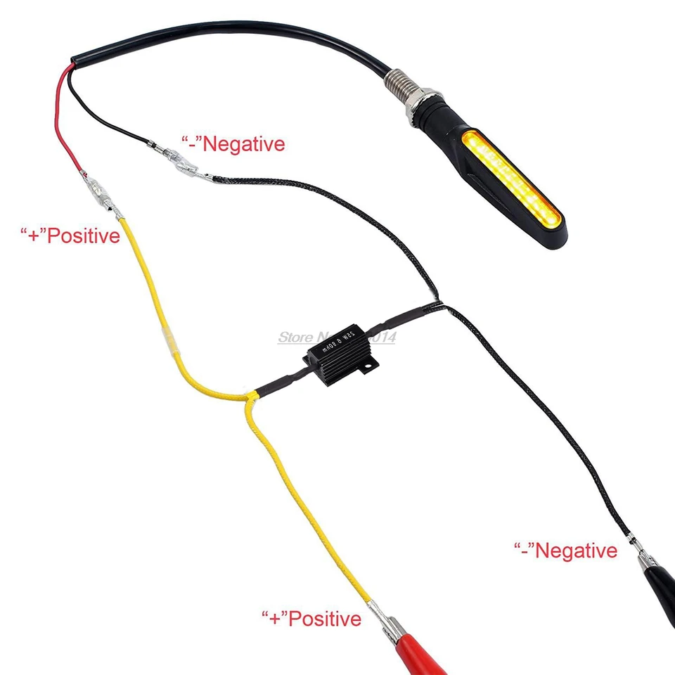 Motocyklové LED signály Signály Light Fix Error Relays Deokodery pre Honda Integra 750 Blikajúca blikajúca bicykel Suzuki VSTROM 650