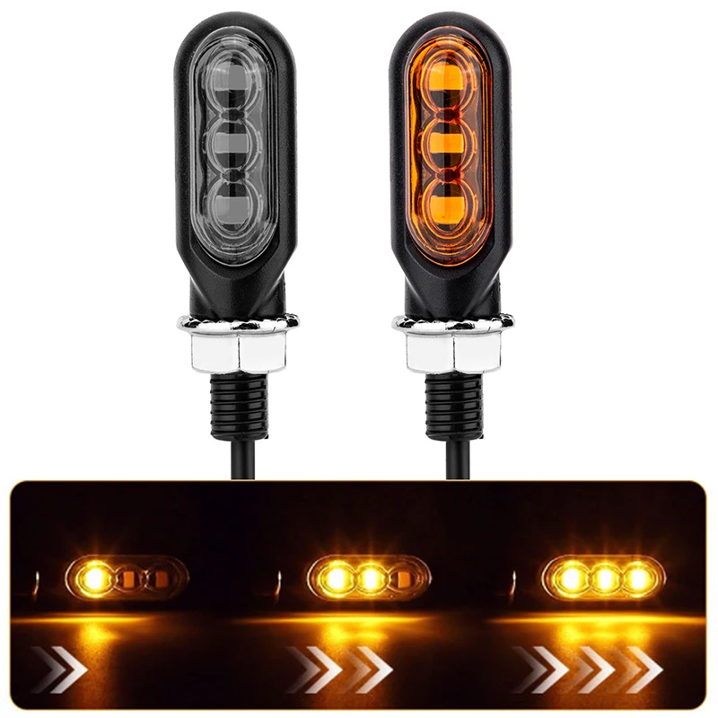 Motocyklové mini LED signálne svetlá AMBER PRvomujúce lampa pre MT25 S750 DAX SkyTeam Suzuki V Strom DL 650 FZ6