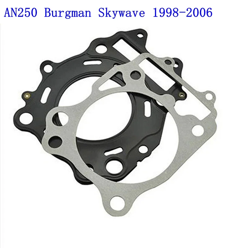 Motocyklové motory Horné súpravy tesnenia hlavy dolného valca pre Suzuki AN250 Burgman Skywave 250 1998-2006