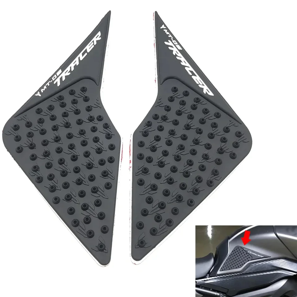 Motocyklové palivové nádrže vankúšiky na nálepku na bočné plynové kolenné chrániče Trakcie pre Yamaha MT-09 Tracer FJ09 FJ-09 MT 09 Tracer