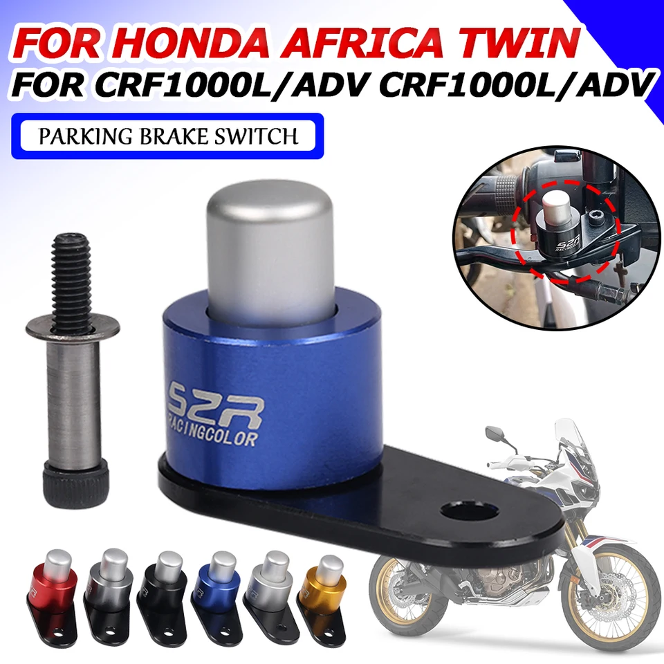 Motocyklové parkovacie brzdové prepínač Ovládanie zámku Ramp Brzdenie pre Honda Africa Twin CRF1000L ADV CRF1100L CRF 1000 1100 L Adventure