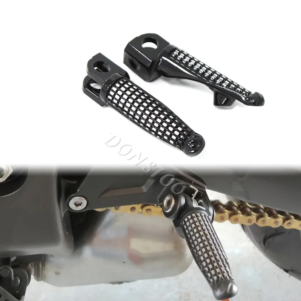 Motocyklové predné nohy kolíky REST Crash Bar Highway Footpegs Footrests Clamp Adsessory pre Kawasaki ZX6R ZX10R ZX-6R ZX-10R