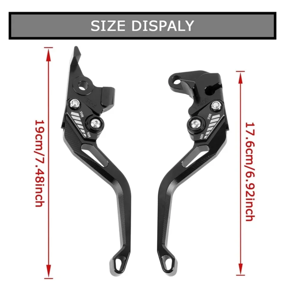 Motocyklové príslušenstvo 5D Rhombus brzdová spojka a brzdové páky nastavené pre Yamaha MT-03 2005 2006 2007 2008 2009