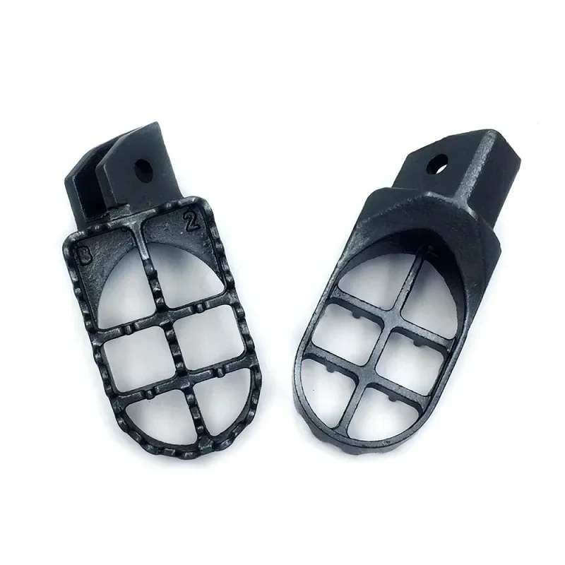 Motocyklové príslušenstvo Gray Motokross MX Dirt Bike Racing Foot Pety pre Suzuki 1993-2001 RM80 Gray