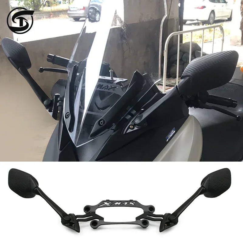 Motocyklové príslušenstvo pre Yamaha XMAX300 X-MAX300 XMAX 300 250 2017-2022 2021 2022 Modifikované spätné zrkadlá Expansion Rack