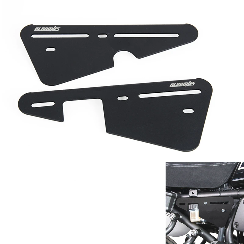 Motocyklové sedadlo vankúšov na bočné panely Panel Ochranné príslušenstvo Decanrative Fender pre Yamaha XSR700 XSR 700 2017 2018 2018 2019