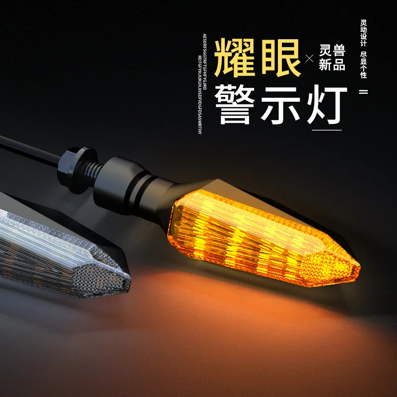 Motocyklové signálne svetlá LED AMBER LAMP OUT SIGNALS INDIKÁRY FLOSHERS Universal pre Honda Grom MSX125 KTM DUKE 390 2017