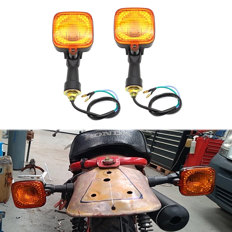 Motocyklové signály Zadné zákruty Indikátor Light Light Light pre Honda XL200R XL 200 R 200R Repro Winker Indikátor blikajúceho svetla