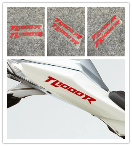 Motocyklové superbike nálepky nálepky na nálepku s vodouproofovou plášťom v podložke kapotáž reflexné nálepky pre suzuki tl1000r tl