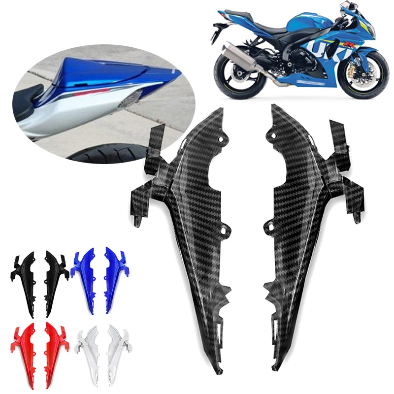 Motocyklové uhlíkové vlákno Farby zadné chvostové kryty kapotáž Cowl ABS Plastic Fit Fit for Suzuki 2009 2010 2011 2012 - 2016 GSXR 1000 K9