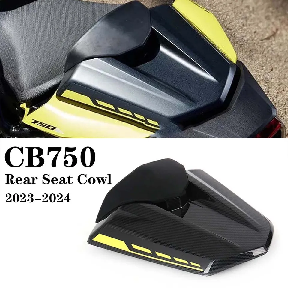 Motocyklové uhlíkové vlákno Čierne nové CB750 Hornet 2023 2024 Kryt kapotácie zadného spolujazdca pre Honda CB 750 Hornet