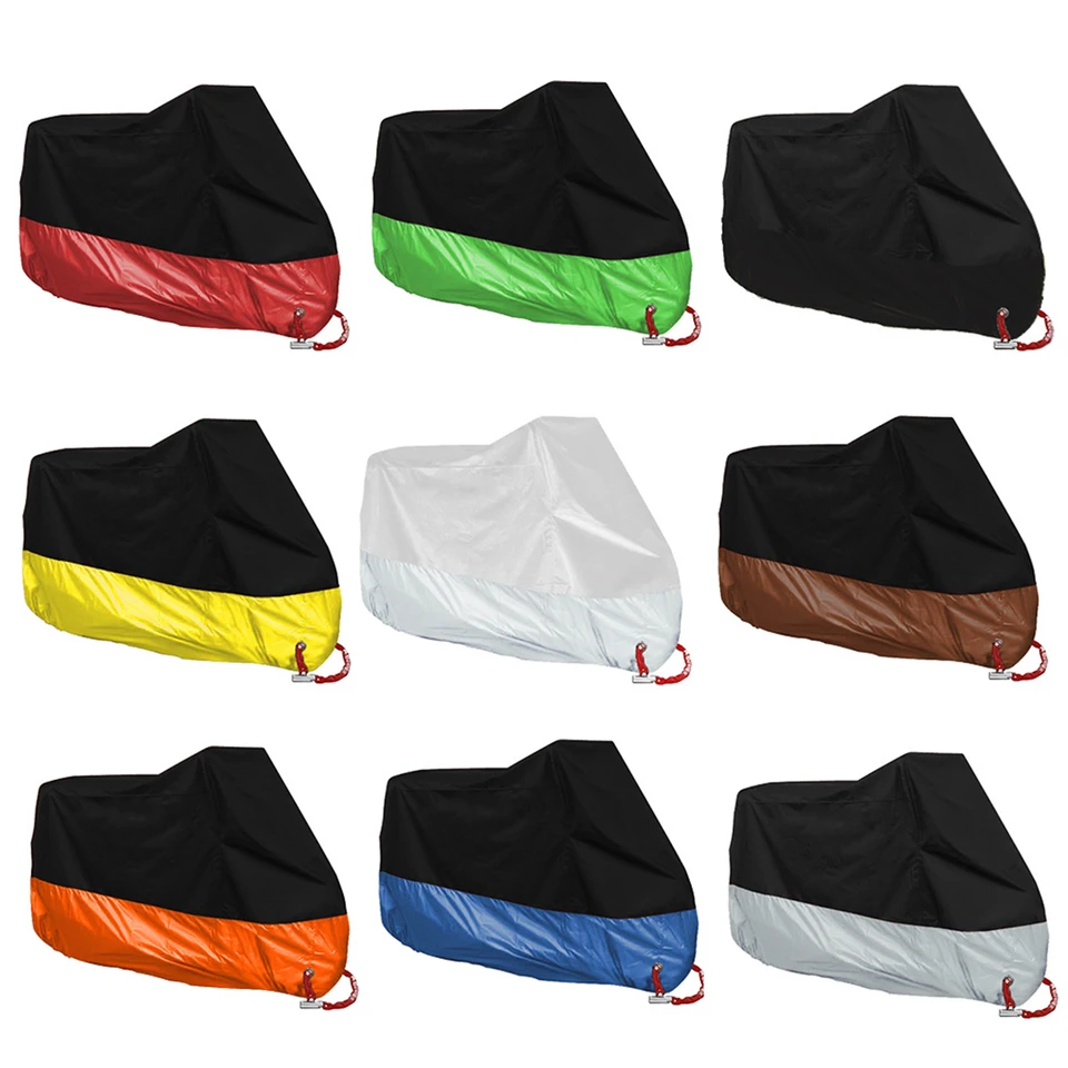 Motocyklový pokrývka plachta pre plachtový stan pre Kawasaki versys 1000 BMW G310R Ducati 1098 pre Yamaha FJR 1300 Aprilia ETV 1000 CAPONORD