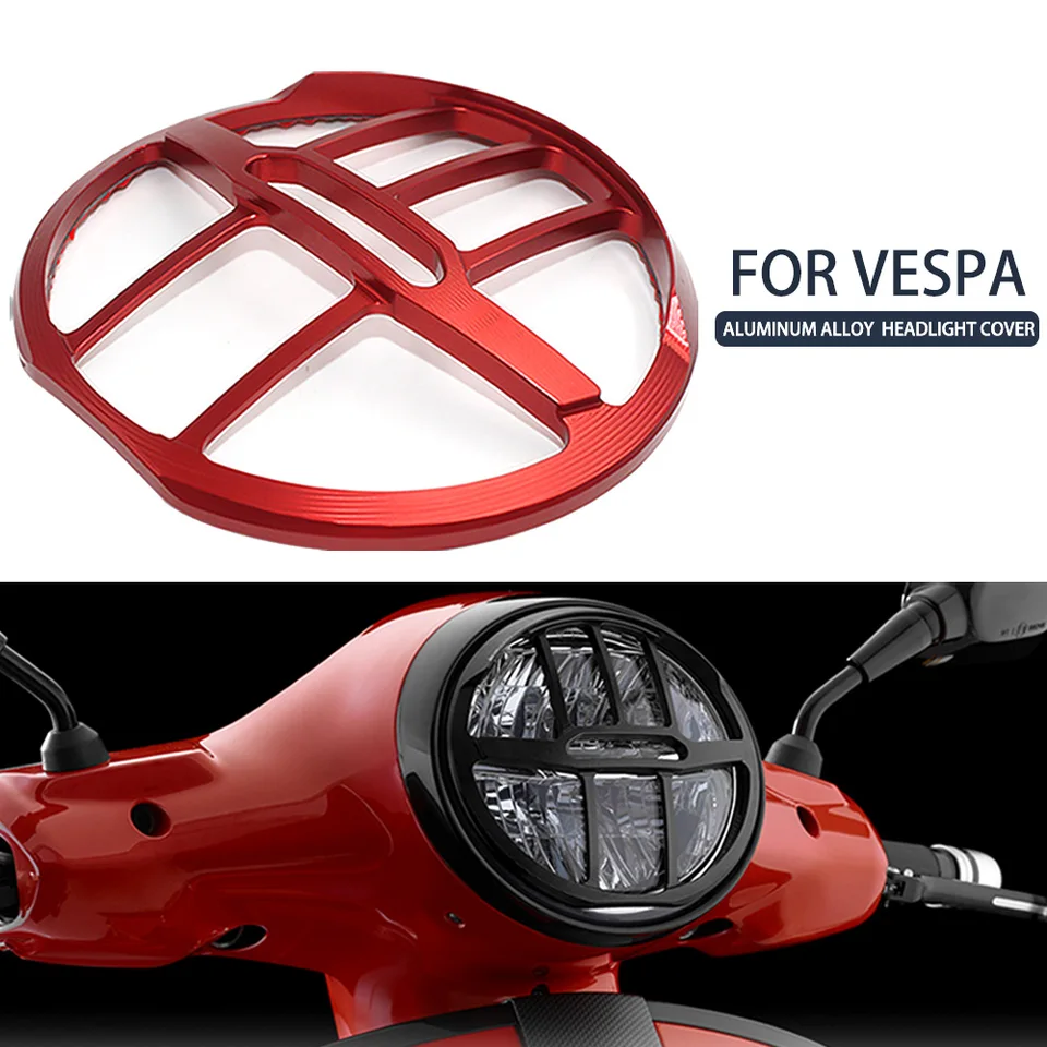 Motocyklový svetlomet grilu ochranca chránič pre Vespa GTS Super Tech 300 HPE 2023