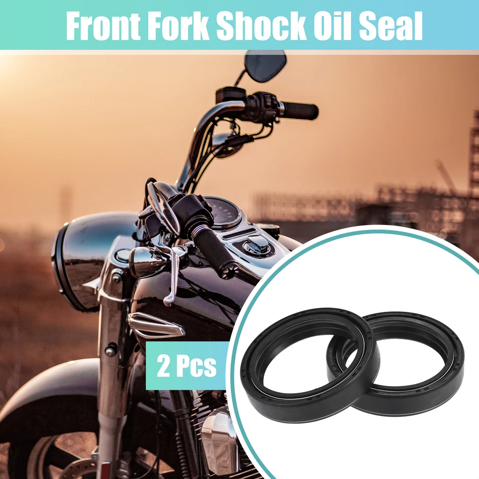 MotoForti 2 ks 43 mm 55mmx11mm motocykel prednej vidlice Shock Oil Tesnenie pre Kawasaki ZX-10