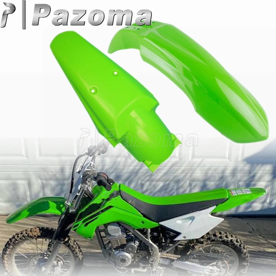 Motokros enduro krídla bahenný strážca zadný bahenný strážca pre Kawasaki KLX150 KLX 150 Suzuki RM250 RM125 RMZ450 Motocyklový predný blatník