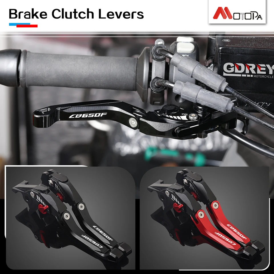 Motopa CNC 5D Hliníková brzdová spojka pásky pre Honda CB650F CB 650F 2013-2019 Motocykel CB650 F Príslušenstvo