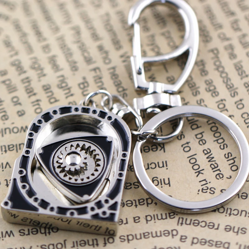 MOTOR ROTAY ROTOR KEYCHAIN ​​STRIEBAŤ HORKÝ PREDAJ AUTOMOBNÝ MODEL MODEL Automobilové príslušenstvo jednoduché prívesok kľúča kľúča kľúča kľúča keyfob